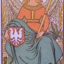 Oswald Wirth tarot Empress card cropped