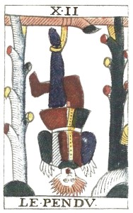 Hanged Man, Noblet Tarot 1650